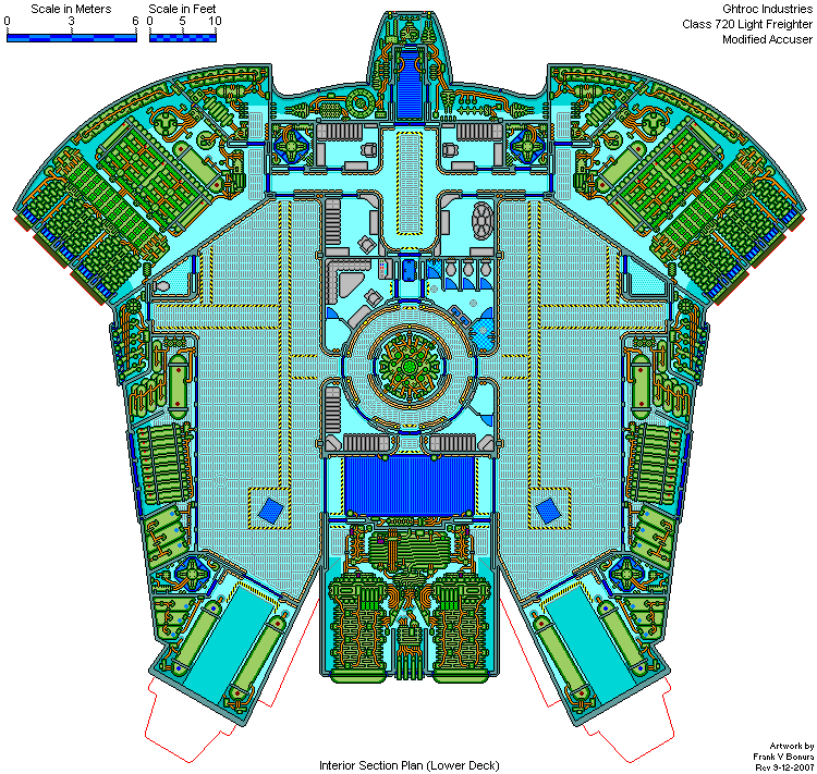 Accuser Lower Deck Deckplan