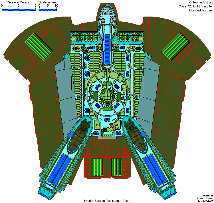 Accuser Upper Deck Deckplan