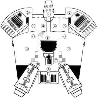 · Official Deckplan· Artist: Storn Cook· Source:"Platt's Smugglers Guide" page 34· Publisher: West End Games®