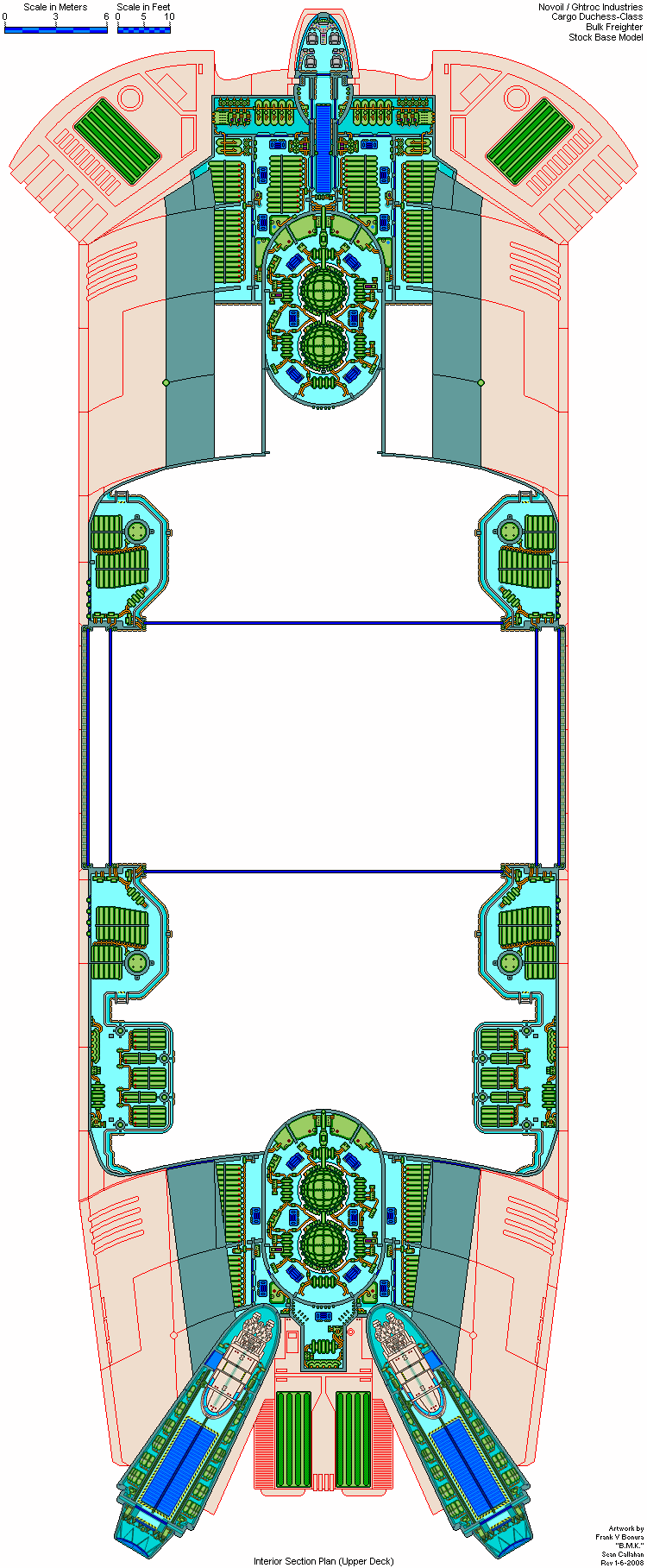 Ghtroc Cargo Duchess Upper Deck Deckplan