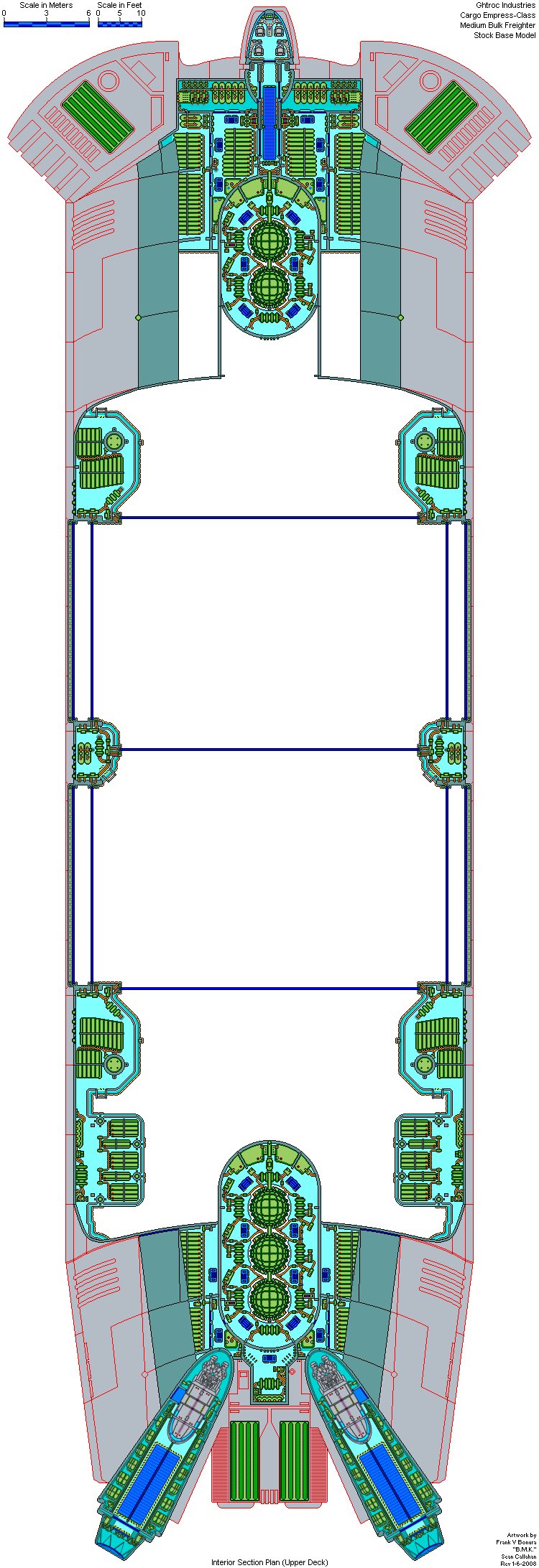 Ghtroc Cargo Empress Upper Deck Deckplan