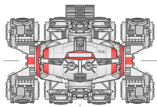 · Mike Marincic's CR90 Tantive IV Front View