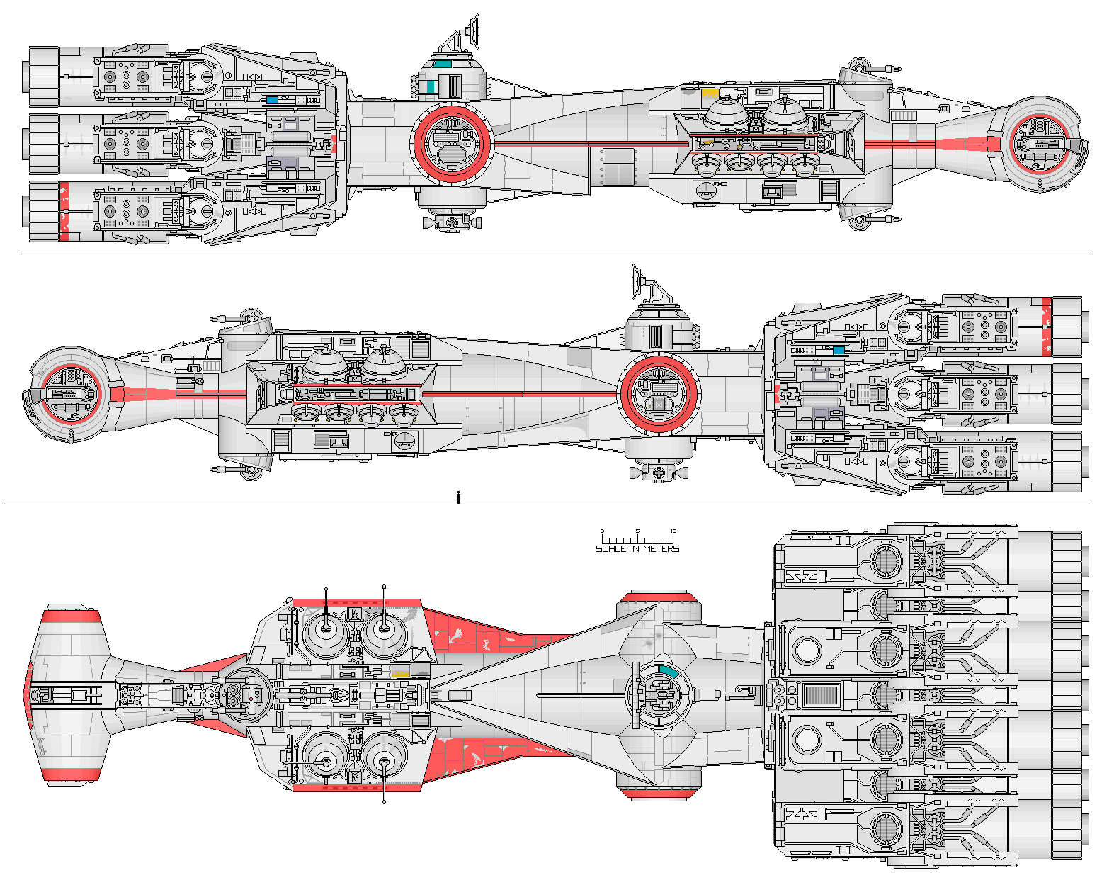 · Mike Marincic's CR90 Tantive IV Side View