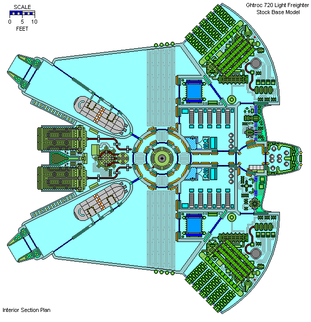 · Old Ghtroc 720 Deckplan drawn by: Frank V Bonura