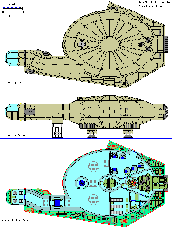 · Old Nella 342 Deckplan drawn by: Frank V Bonura