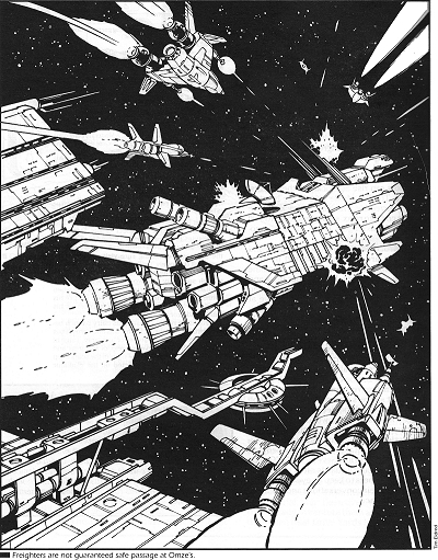 Platt's Starport Guide, page 94, Artist: Tim Eldred, Publisher: West End Games