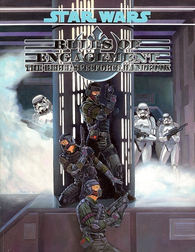 Rules of Engagement - The Rebel Specforce Handbook Cover, Atist: Brian Schomburg