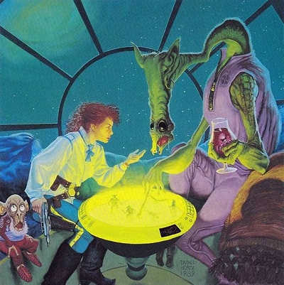 Riders of the Maelstrom cover artwork, Artist: Daniel R. Horne