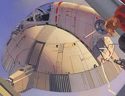 Slave One Concept Art, Artist: Ralph McQuarrie