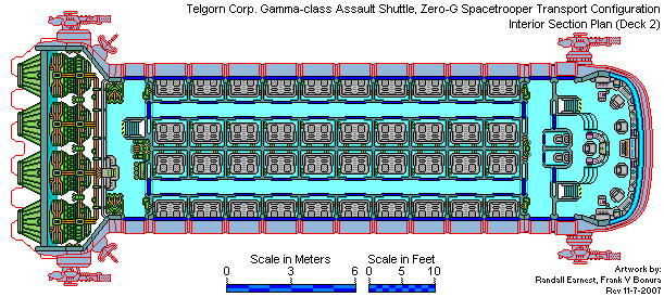 Gamma-class Deck 2 Deckplan