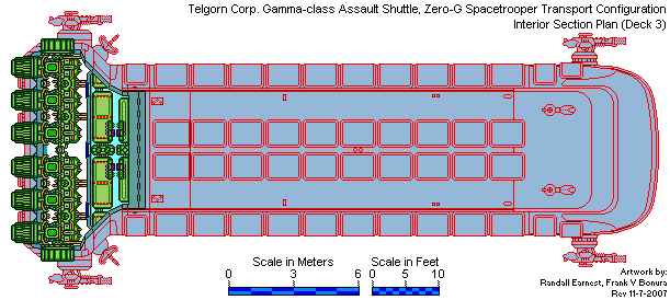 Gamma-class Deck 3 Deckplan