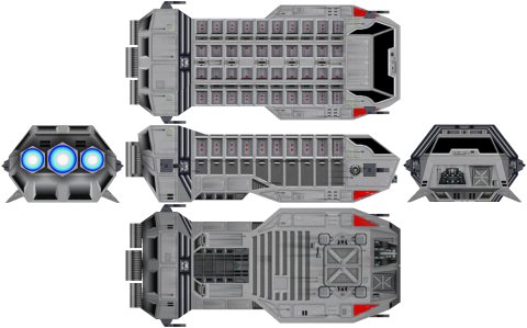 · Gamma-class· Artist: Lucasarts· Source:"STAR WARS® — X-wing Allinace"· Producer: Lucasarts Entertainment co. LLC®